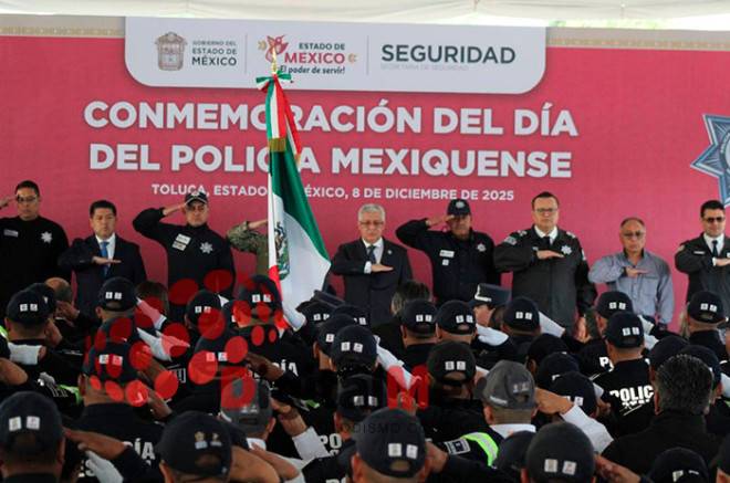 Edoméx reconoce a su policía estatal y destaca la cifra más baja de homicidios desde 2015