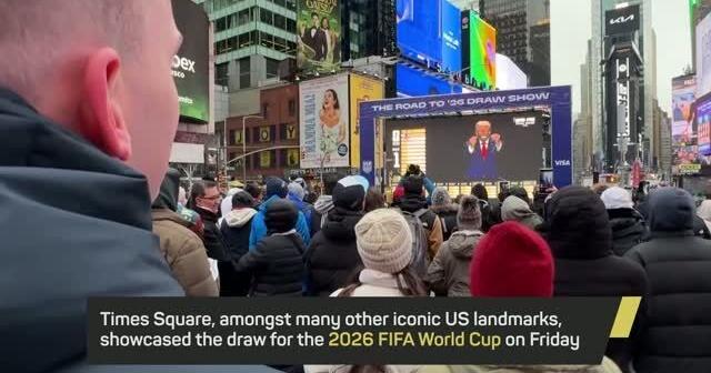 Fans 'super excited' for 2026 World Cup after groups are confirmed