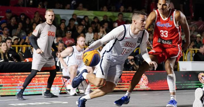 Puerto Rico se queda con la medalla de plata en el FIBA Americup 3x3