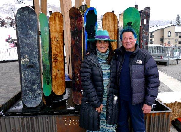 Steamboat artist makes Hanukkah menorahs out of skis and snowboards