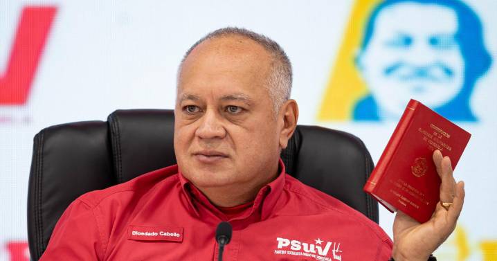 Diosdado Cabello cree que el Nobel de la Paz es "una subasta" que se otorga "al mejor postor"
