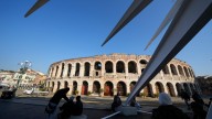 Verona's ancient Roman Arena gets a modern facelift for the 2026 Winter Olympic Games