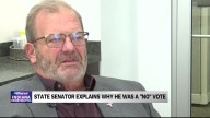 State Senator Blake Doriot speaks on why he voted "no" for Indiana redistricting