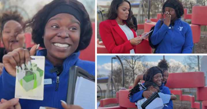 GeNienne kicks off Month of Giving by surprising beloved Richmond YMCA childcare worker