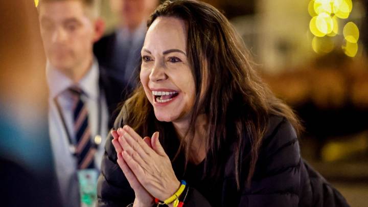 WATCH LIVE: Venezuela’s Machado speaks at second news conference after arriving in Oslo