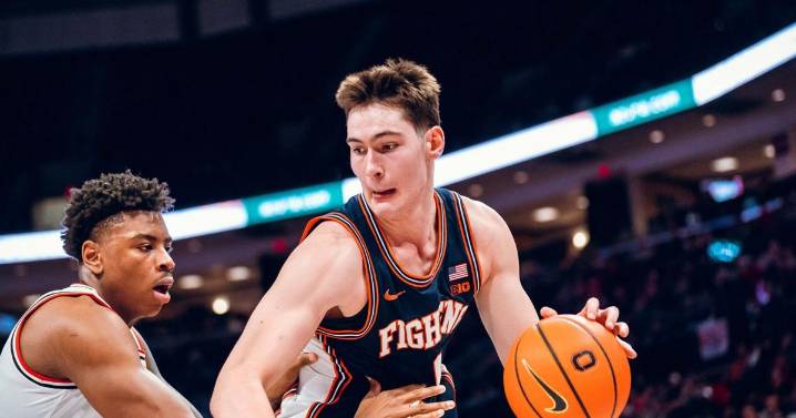 Keaton Wagler's 23 points lead No. 13 Illinois to 88-80 victory over Ohio State in Big Ten opener