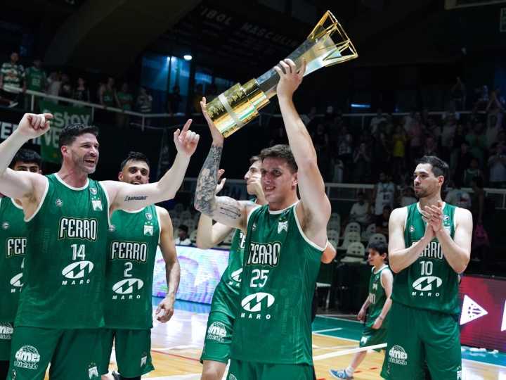 Ferro festejó el título sudamericano, volvió a ganar y está imparable en la Liga Nacional