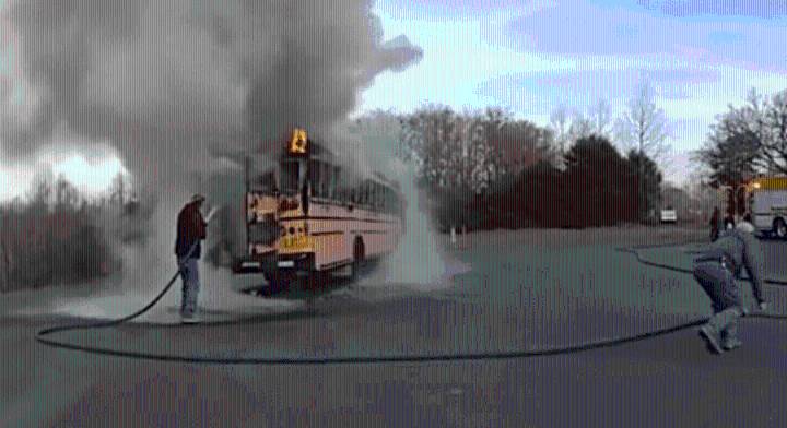 Dickson County driver 'saved lives' by evacuating 30+ children during school bus fire