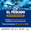 Convocatoria al sector agrícola y comercio ambulante, a participar en la Feria del Pescado