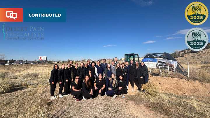 Desert Pain Specialists wins Best Pain Clinic in Iron County, reflecting years of local commitment