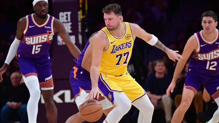Lakers’ Luka Doncic goes full Kobe Bryant in red