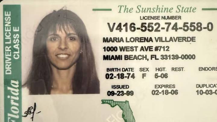 Villaverde tenía 28 años cuando la detuvieron en Miami con 400 gramos de cocaína