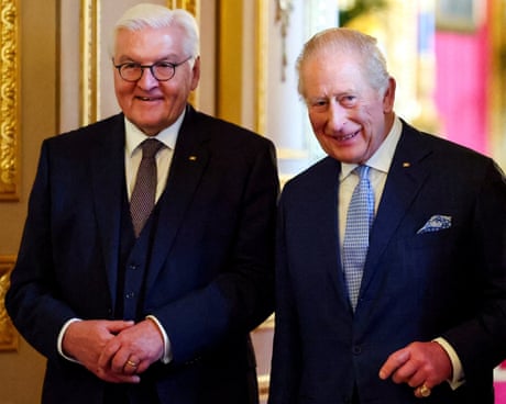 German president receives royal welcome in first state visit to UK in 27 years