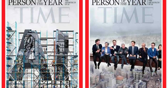 Revista Time elige a los arquitectos de la IA como Persona del Año 2025