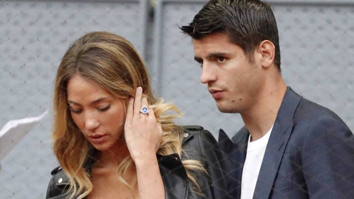 Álvaro Morata no niega una ruptura con Alice Campello, pero sí haberle sido infiel