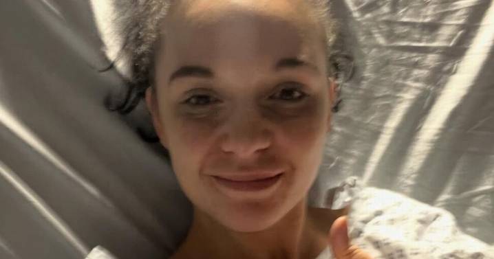 Traitors star Charlotte Chilton rushed to hospital in 'physical torture' after baby row