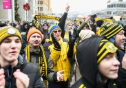 Fans brave cold to celebrate Riverhounds' first USL Championship title