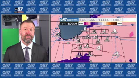 Bitter cold, threat of freezing rain next week