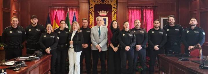 Nueve agentes se incorporan a la Policía Local de Chipiona
