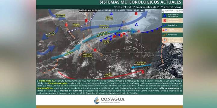 Oaxaca tendrá cielo despejado y ambiente frío al amanecer pese a anticiclón