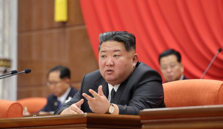 North Korea’s Kim Touts Policy Of Bolstering Defence Capabilities At Key Party Meeting