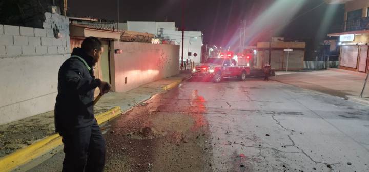 Neutralizó PCyB de Reynosa riesgo de derrapes en la Zona Centro