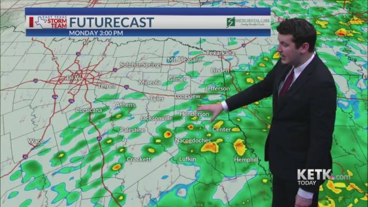 Monday Morning Forecast: Cold with showers today