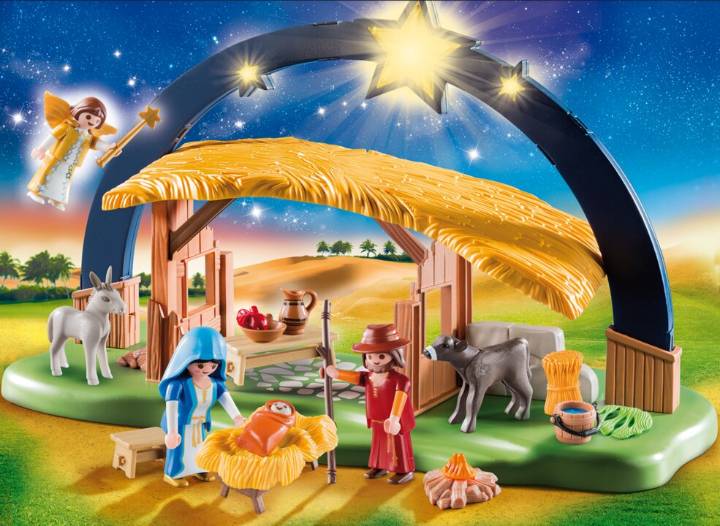 Leganés estrena una Navidad “más grande que nunca” con un Belén gigante de Playmobil