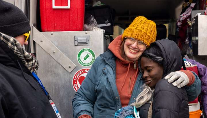 In the brutal cold, Night Ministry brings warmth to West Siders at outdoor encampments: 'They're like family'