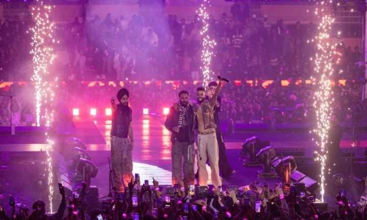 AP Dhillon delivers electrifying performance in Delhi, Babbu Maan makes special appearance