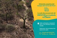 Protección del bosque seco: oficina desconcentrada de Osinfor se traslada a Piura