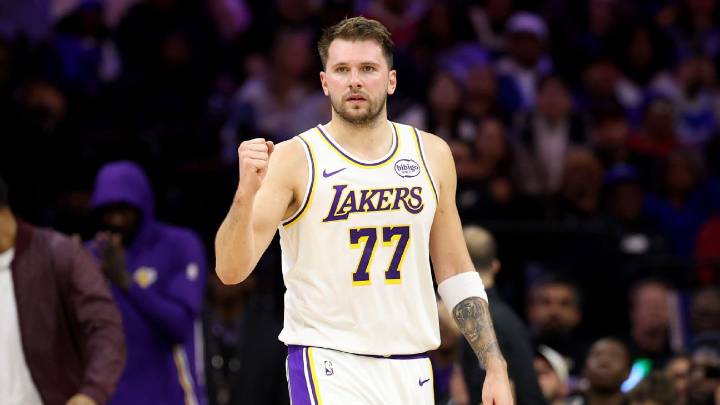 Luka Doncic reflects on second child's birth after Lakers win