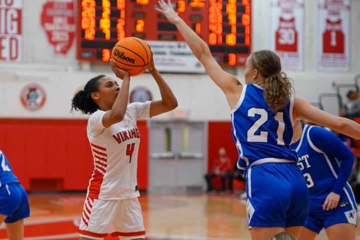 Basketball: Laila Williams helps H