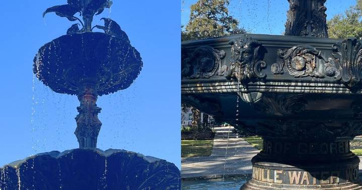 City to remove rust from Bienville Square fountain in 2026