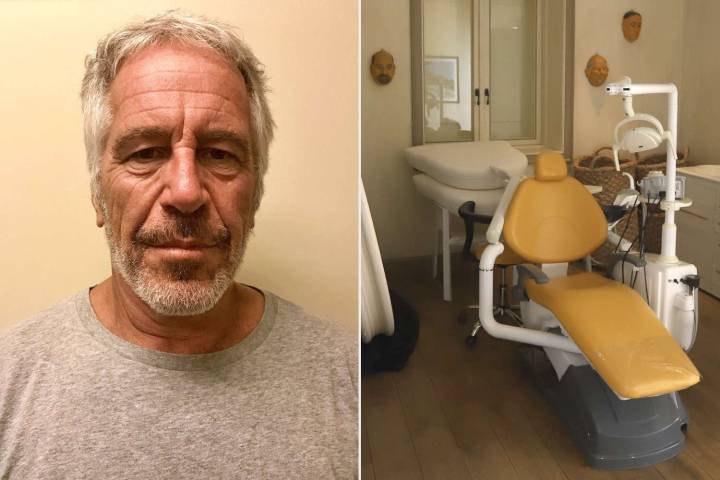 New Epstein Island Photos Include Dental Chair Surrounded by 'Disturbing' Faces, Chalkboard Writings of 'Power,' 'Deception'