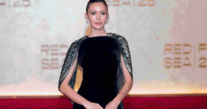 Nina Dobrev’s Backless Lanvin Dress Has a High Slit That Just Slays