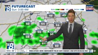 Sunshine Friday; More clouds, showers Saturday; Colder Sunday