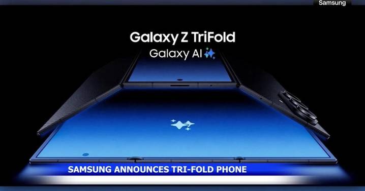 Samsung announces Galaxy Z TriFold phone