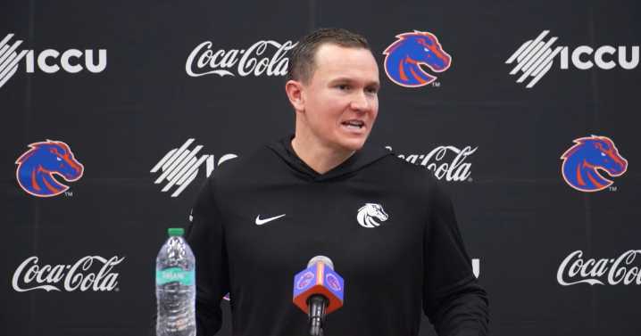 WATCH LIVE: Boise State hosts press conference to discuss upcoming LA Bowl