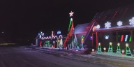 Holiday Light Tours: Clinton neighbor opens her yard to overflowing holiday light display