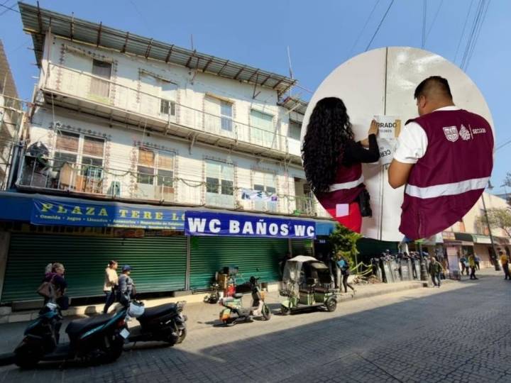 Clausuran plaza en Centro Histórico por despojo y maltrato animal