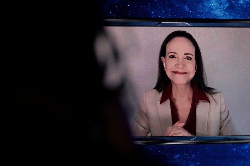 Venezuela's Machado defies travel ban, arrives in Oslo to claim Nobel Peace Prize