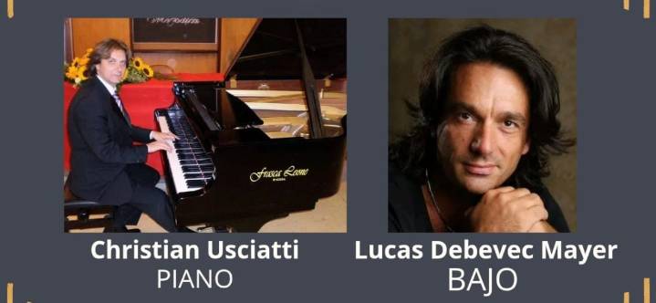 Último concierto del año de Usciatti junto a Debevec Mayer en el Club Social