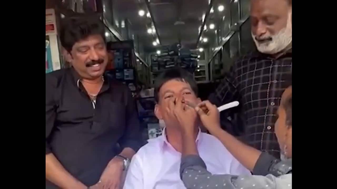 End of an era? LDF worker shaves his moustache after Pathanamthitta loss