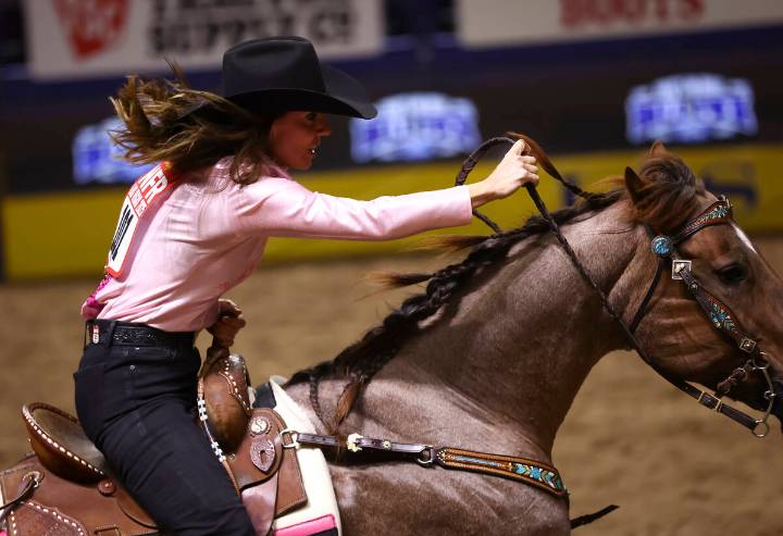 NFR: Andrea Busby enjoying return to Vegas after setting record in 2024
