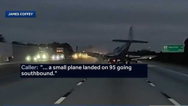 911 calls released after plane crashes on Florida highway