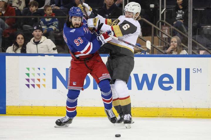 Rangers, Mike Sullivan frustrated by officiating in OT loss to Vegas: ‘Like, really?’