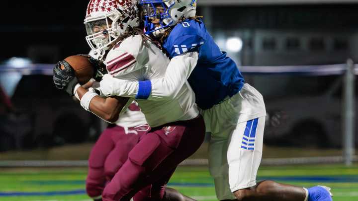 Delaware coach Ryan Carty discusses Middletown recruit Dorian Rutledge