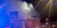 Building collapses after catching on fire in south St. Louis