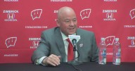 Hastings gets 50th win as Wisconsin head coach as Badgers punch 7 past Notre Dame